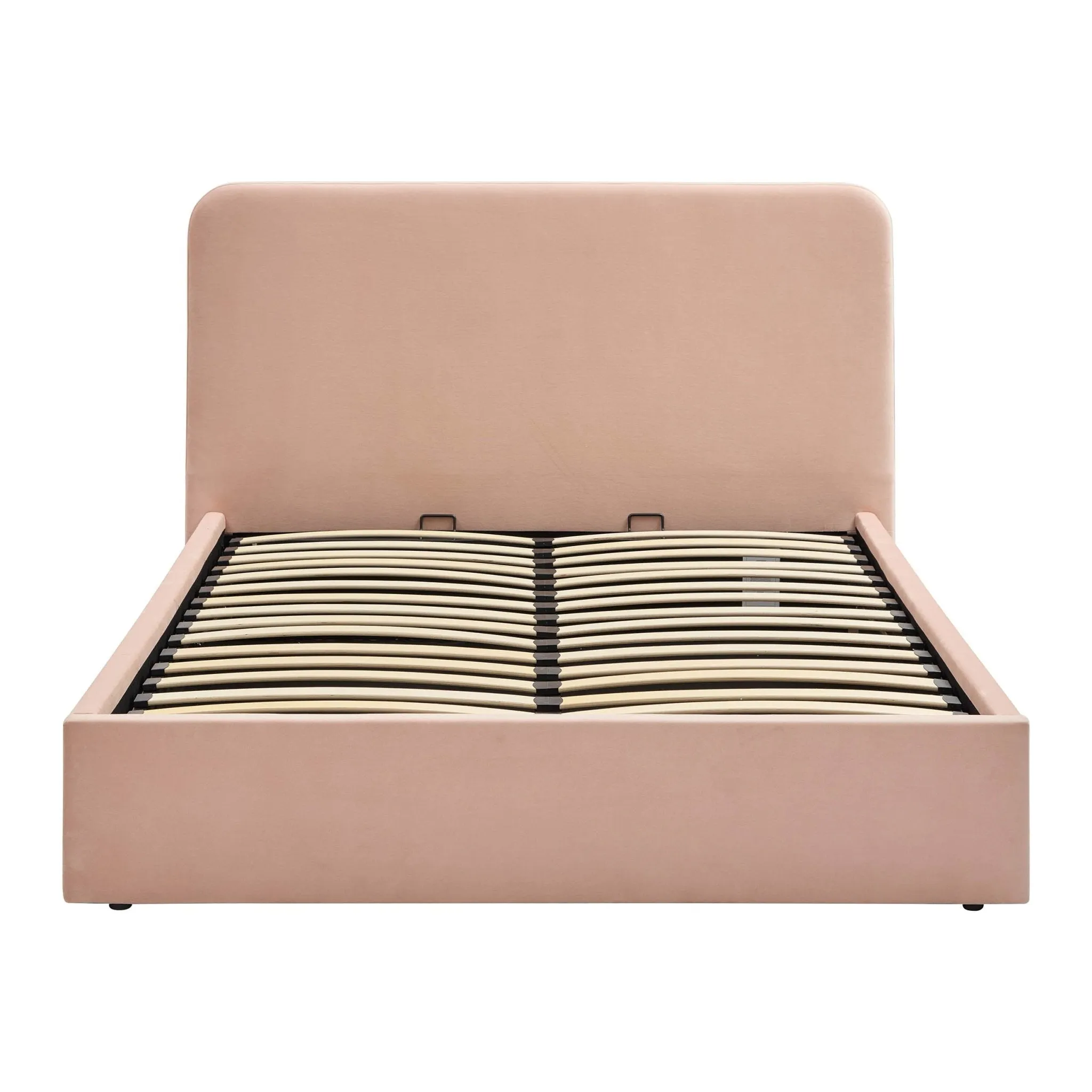 Ascot Ottoman Storage Bed - Blush