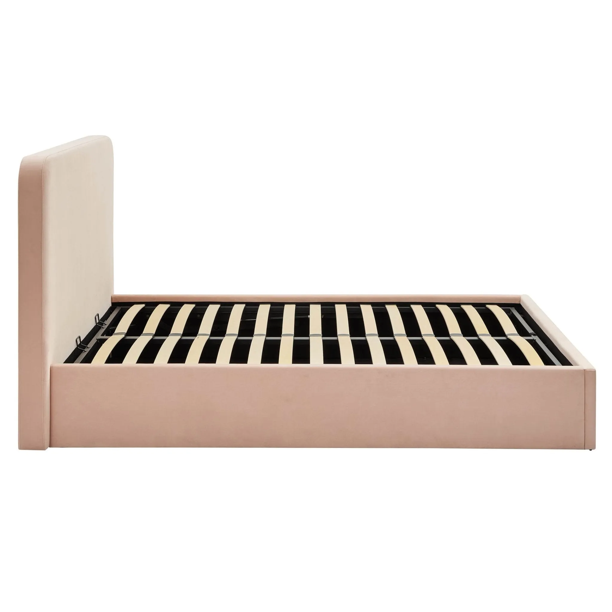 Ascot Ottoman Storage Bed - Blush