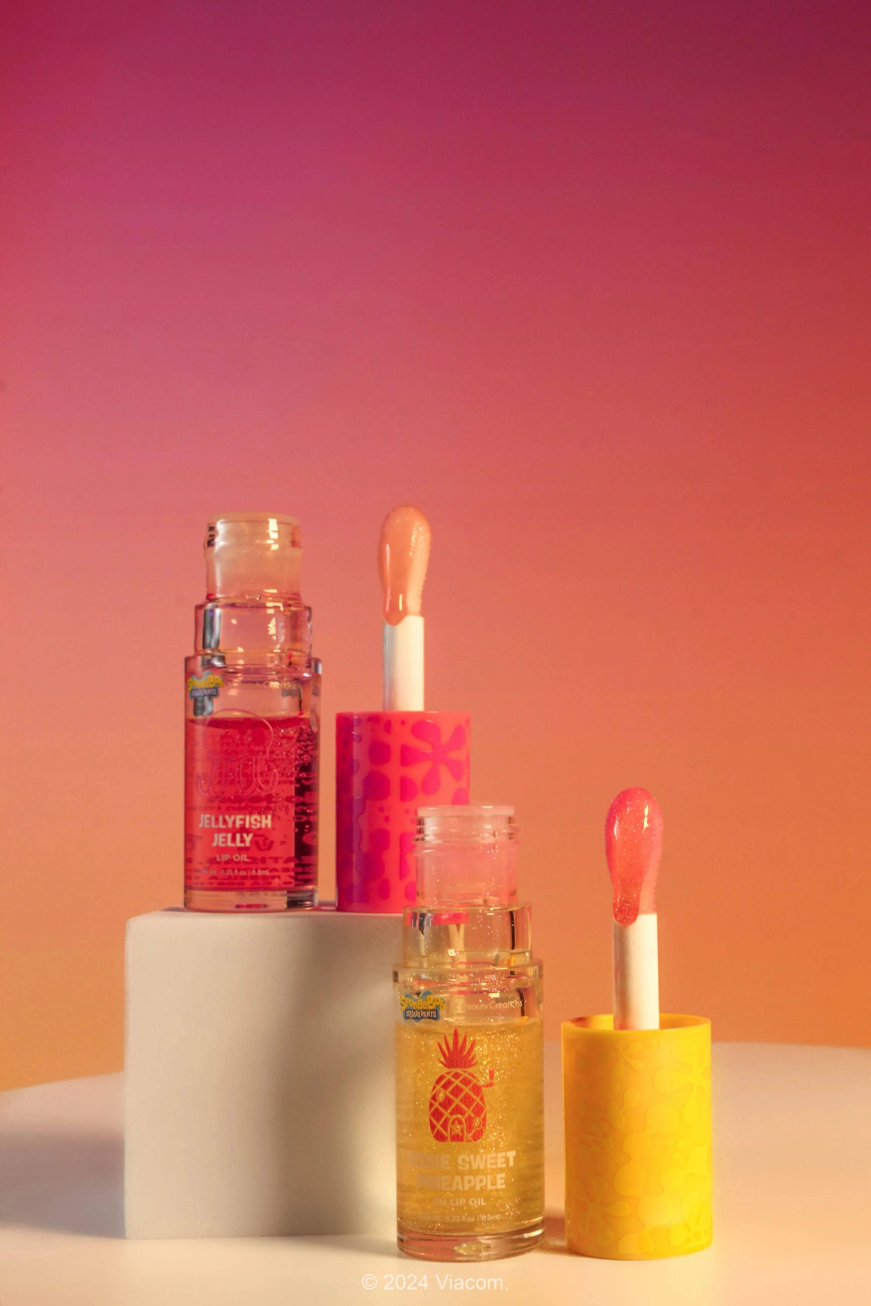 Beauty Creations Spongebob "Jellyfish Jam" Lip Oil Set
