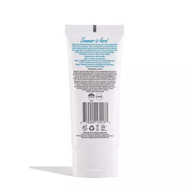 Bondi Sands Sunscreen Lotion For Face SPF50  - 75ml