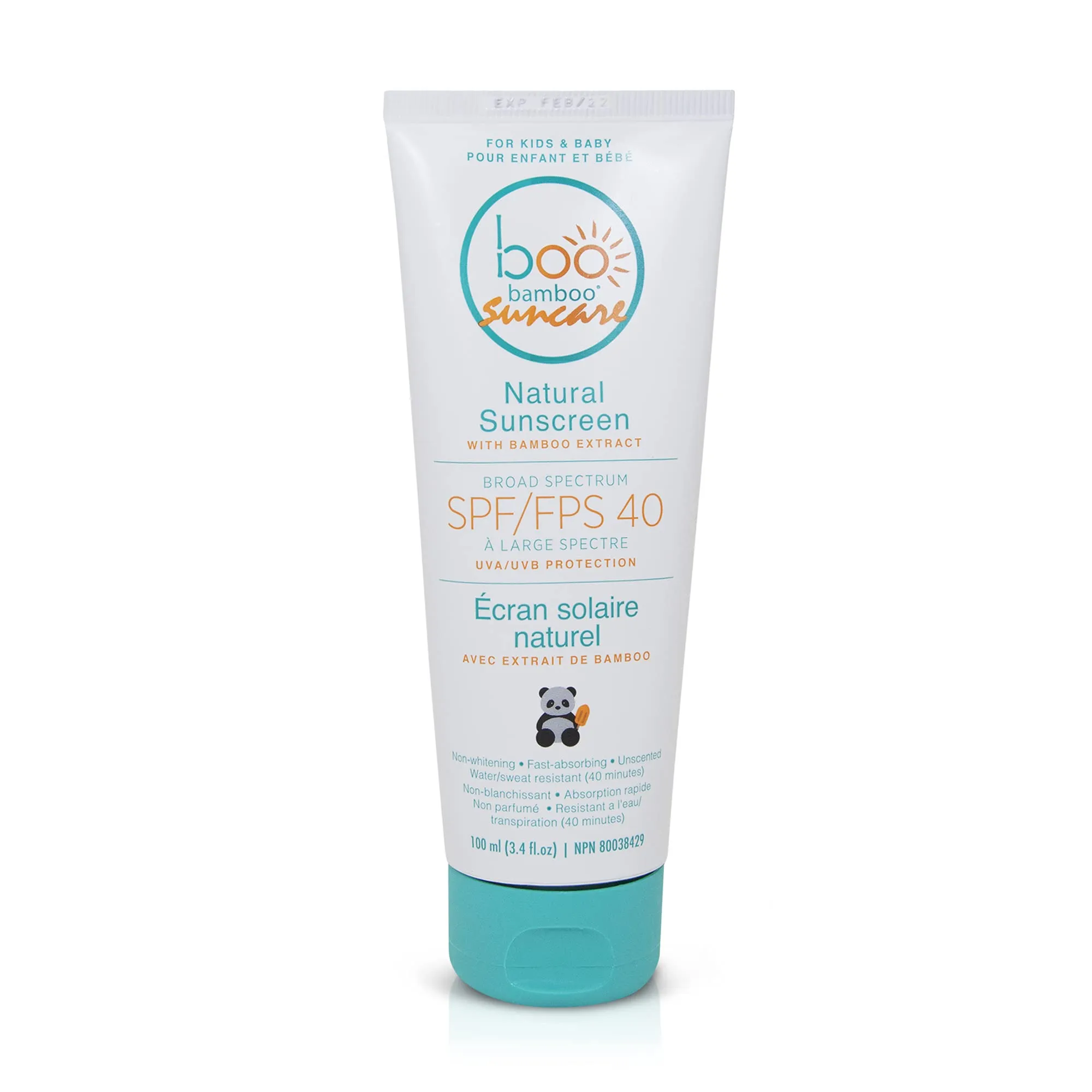 Boo Bamboo - Nat Sun Kids&Baby SPF40 100g