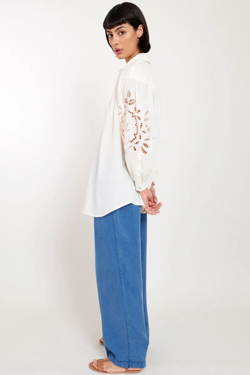 Bridget Soft Peach Organic Cotton Shirt