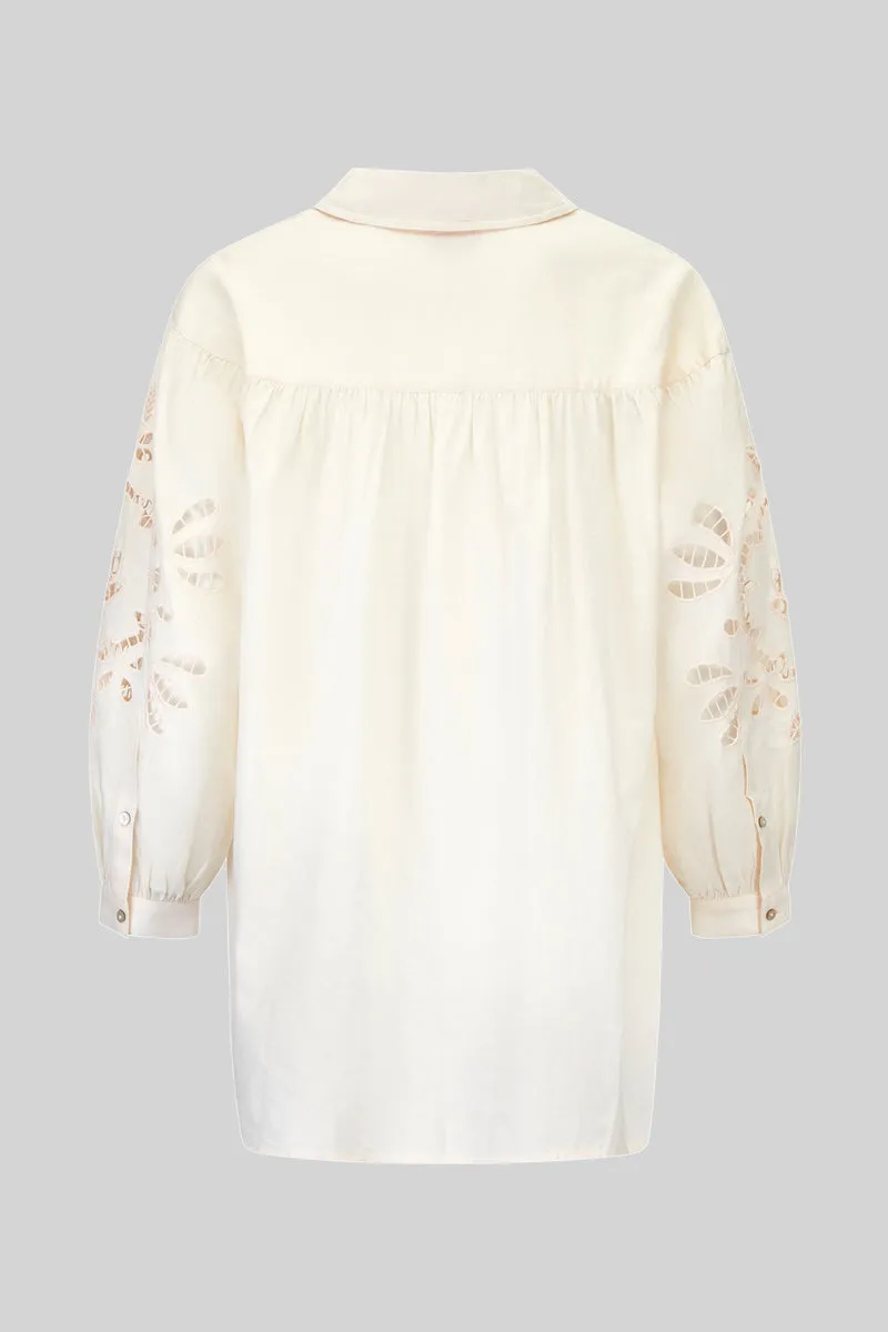 Bridget Soft Peach Organic Cotton Shirt