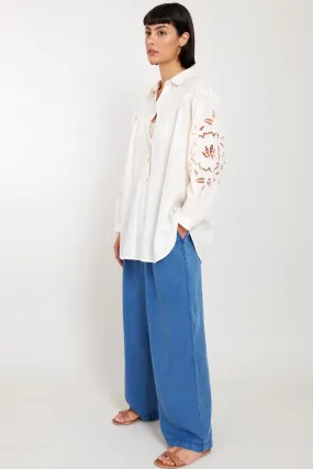 Bridget Soft Peach Organic Cotton Shirt