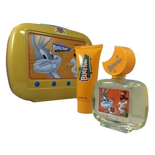 Bugs Bunny by Looney Tunes 3 Piece Perfume Set with Keychain