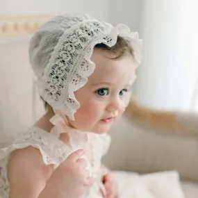 Charlotte Lace Bonnet