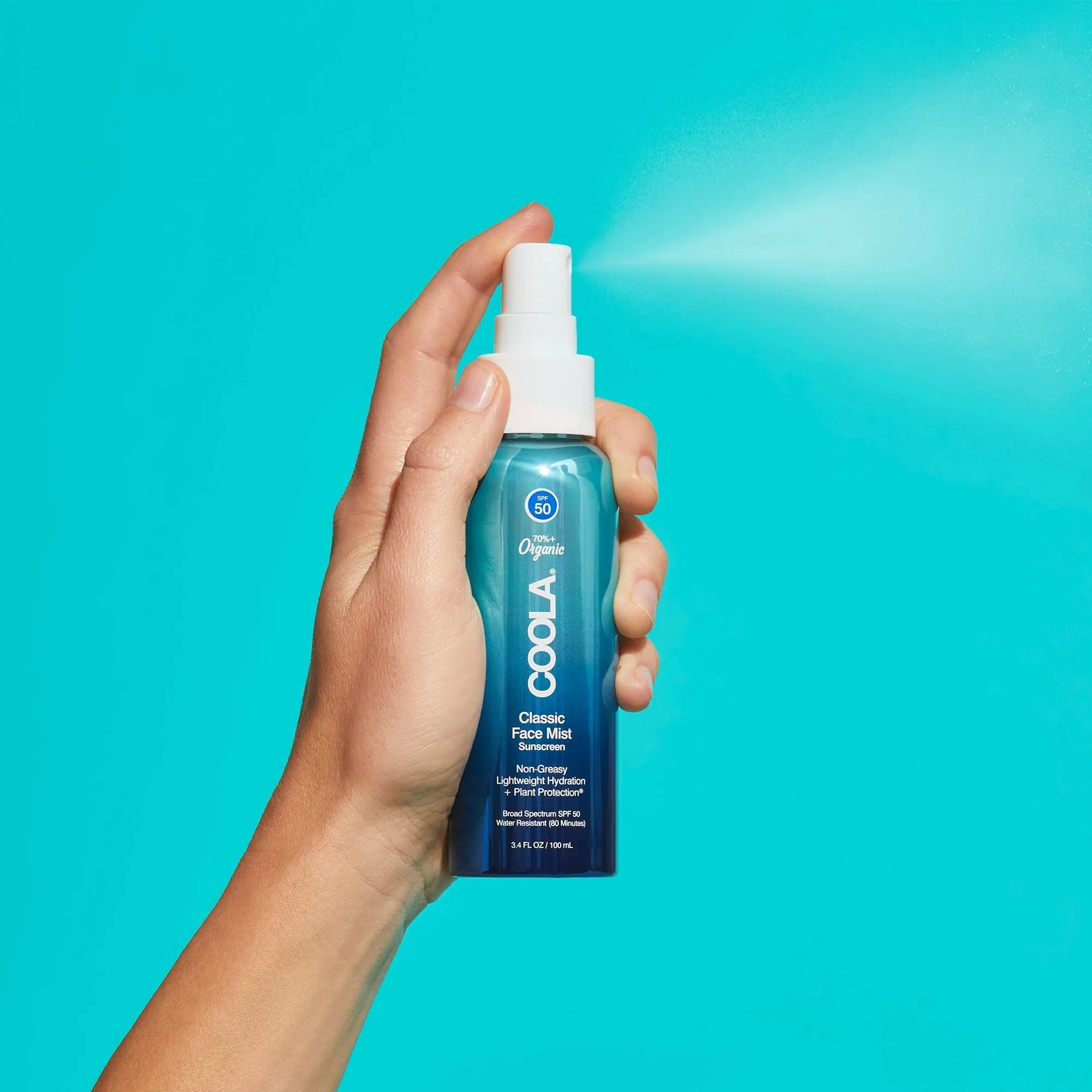 Classic Face Organic Sunscreen Mist SPF 50