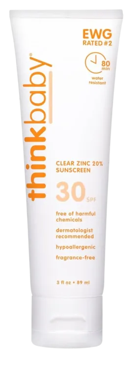 Clear Zinc Sunscreen