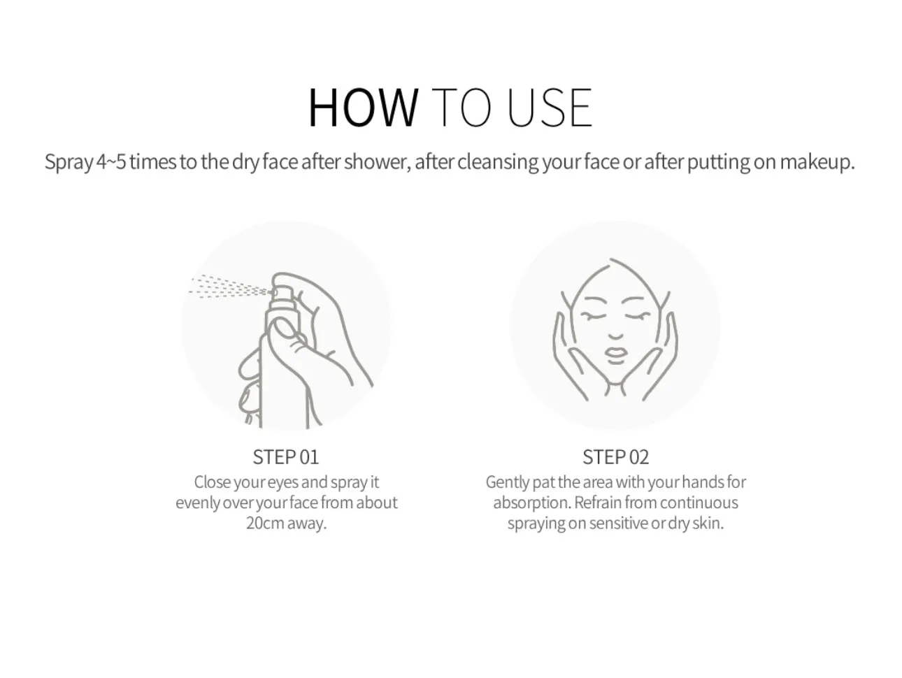 [Deoproce] Hydro Face Mist Green Tea (100ml)