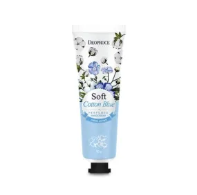 [Deoproce] Perfumed Hand Cream Soft Cotton Blue (50g)