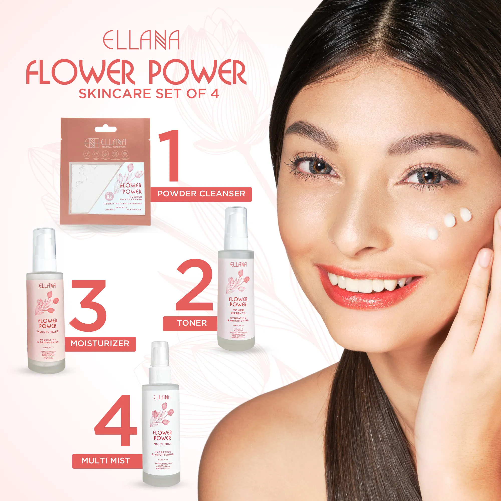 Flower Power Powder Face Cleanser Hydrates And Brightens