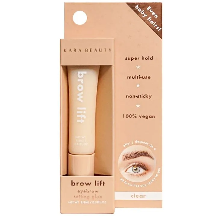 Kara Brow Lift Clear Eyebrow Setting Glue - Vegan
