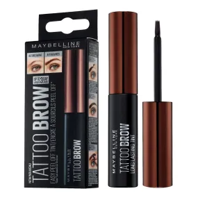 New Maybelline New York Brow Tattoo Long lasting Tint, Dark Brown, 4.9 ml