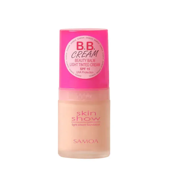 Samoa BB Cream Skin Show  Light Cream Foundation 30ML