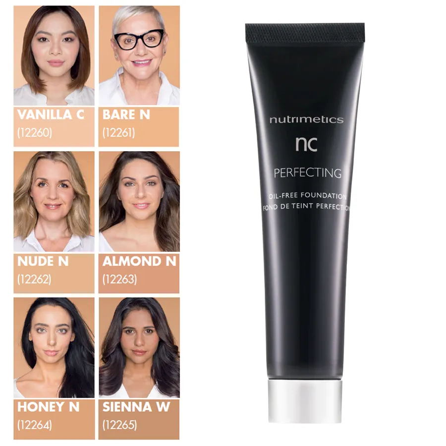 Skin Perfecting Oil Free Foundation Medium Cover