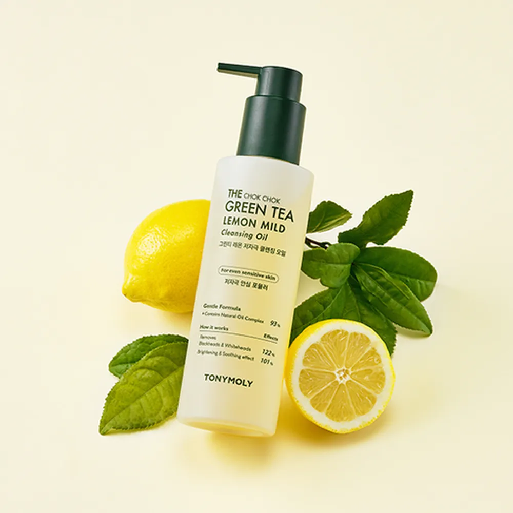 TONYMOLY Green Tea Lemon Hypoallergenic Cleansing Oil 200ml