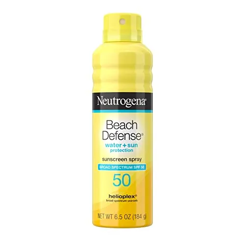 Travel-Friendly Sunscreen Spray | SPF 50 Water-Resistant Protection