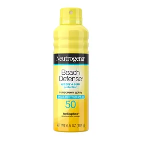 Travel-Friendly Sunscreen Spray | SPF 50 Water-Resistant Protection
