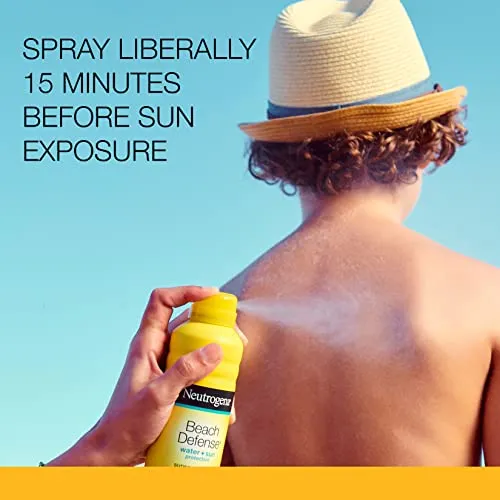 Travel-Friendly Sunscreen Spray | SPF 50 Water-Resistant Protection