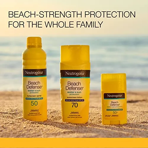 Travel-Friendly Sunscreen Spray | SPF 50 Water-Resistant Protection