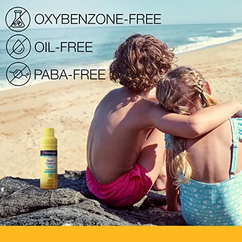 Travel-Friendly Sunscreen Spray | SPF 50 Water-Resistant Protection