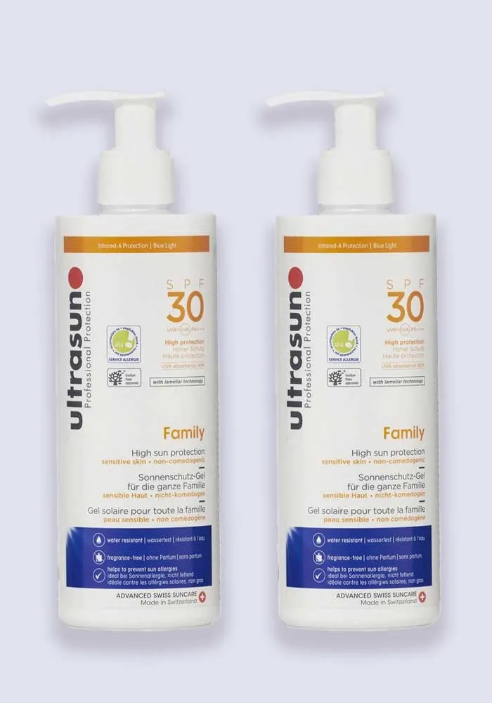 Ultrasun Family SPF 30 300ml - 2 Pack Saver